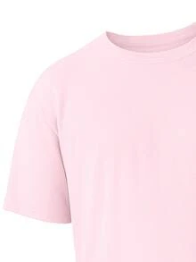 Cotton None Night Holiday Sports School Vacation Office Home Birthday Party Dating Street Photoshoot - Rosa - 查看 2