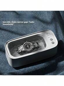 Ultrasonic Cleaning Machine Mini High-Frequency Vibration Cleaning Adjustable Glasses Jewelry Pacifier Timed Cleaning Tool,500mAh - Multicolor - View 6