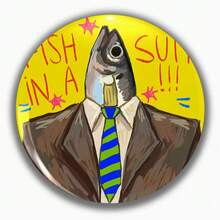 Interesting Pattern Badge Brooch, Women's Lapel Pin Brooch, Bag Pendant, Fashion Accessory, Fun Gift For Friends, Family, Teachers And Classmates - Multicolor - View 4