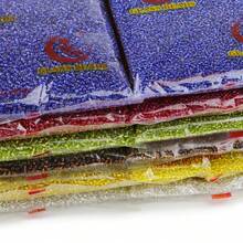 1包450克2毫米/3毫米彩色玻璃珠,适用于珠宝制作、DIY串珠、散珠配件、服装辅料、DIY手工工艺材料 - diy - 查看 4