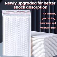 20个20*25+4厘米复合珠光膜气泡信封自粘袋，PE包装袋，加厚泡沫信封，气泡膜信封，气泡缓冲信封，礼品包装袋 - 彩色 - 查看 2