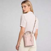 Tory Burch Perry Versatile Double T Tote Bag 142616 - Pink - View 2