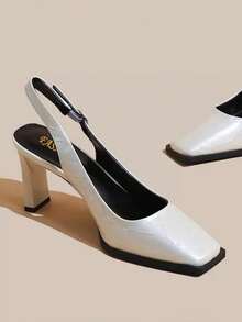 女士闭趾高跟凉鞋，优雅时尚，增高，适合通勤，夏季新品