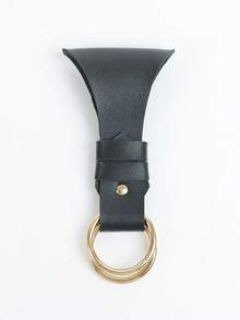 1 PC Medieval Gothic Pendant Carnival Keychain Multi-Use Retro Loop Keyring, Skirt Hike – Vintage PU Leather Charm For Cosplay & Festivals Valentine's Party - Multicolor - View 4