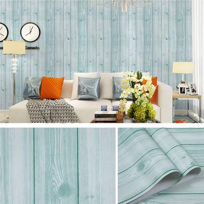 Wood Grain Peel And Stick Wallpaper, Waterproof Furniture Renovation Decal For Desk, Cabinet, Cupboard, Ideal Christmas Gift, Suitable For Winter, School & Office Supplies, Home, Christmas, Halloween, Mother's Day, Valentine's Day, Dorm, Office Decor, Outdoor Use, Winter Gifts, Couple Gifts, Ladies' Singles Party, Easter, Carnival, Oktoberfest, Carnival In Brazil, St. Patrick's Day, Wedding