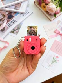 Personalized 3D Printed Photo Keychain, Customized Camera Keychain, Couples Keychain, Memorial Keychain - Fashionable, Colorful, Minimalist And Unique Personalized Custom Gifts, Ideal For Christmas Gifts, Valentine's Day Gifts, DIY Birthday Gifts, Anniversary Gifts, Couples Gifts, Mother's Day Gifts, Wedding Gifts, Bridesmaid Gifts, Party Favors, New Year Gifts, Best Friend Gifts And Personalized Souvenirs. - Multicolor - View 20