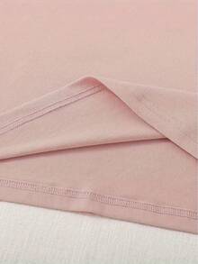 2026 Women's Nurse Letter Print Theme T-Shirt - Pink Nursing Top With Heart Pattern, Bowknot And Stethoscope Design - Breathable Round Neck Short Sleeve Suitable For Medical Staff In Spring, Summer And Autumn Casual Workwear - Machine Washable Nurse Clothing With Fun Nurse Text Print, Elastic Fabric And Logo Elements To Ensure Comfortable Casual Wear,Final Stock,Fan Favorite.,End Of Season,Final Stock,Fan Favorite.Washed T-Shirt,Valentine Outfits For Women,Spring,Summer Outfits For Women. - 粉紅色 - 查看 6