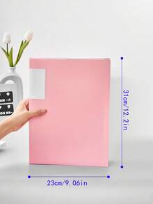 Túi đựng hồ sơ nhiều lớp trong suốt khổ A4, dùng để sắp xếp tài liệu cho học sinh/văn phòng, đựng hợp đồng/bản nhạc. - Nhiều màu - Xem 2