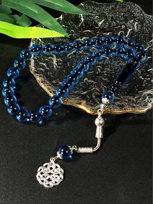 1pc 45pcs 10cm Acrylic Prayer Beads Misbaha, Faux Amber - Multicolor - View 32