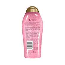 OGX Sensitive + Rose Water &Amp; Pink Sea Salt Exfoliating Body Scrub + Rose Quartz, Gentle Exfoliating Daily Body Wash Softens Skin, Body Scrub For Women, Sulfate-Free Surfactants, 19.5 Fl Oz - ColorA - 查看 5