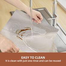 Transparent Anti-Slip Mat, Freely Trimmed To Fit Various Needs. Suitable For Lining Car Trunks To Protect Luggage, Placing On Seats To Prevent Stains, Or Using In Kitchen & Home For Moisture-Proof Protection. Durable Material, Easy To Clean, One Mat Handles Multiple Protection Scenarios.