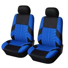 1-Seat, 2-Seat, 5-Seat Car Seat Covers, Embossed Craftsmanship, Suitable For All Seasons, Fit For Small & Medium Vehicles - Press Model - View 13