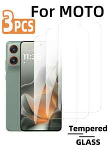 3pcs Ultra-Clear Tempered Glass Screen Protector For , Sensitive Touch, Scratch/Fingerprint/Oil Resistant, Anti-Drop, Easy Installation - Clear - View 120