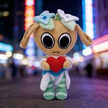 2026 New Dandy's World Designer Collaboration Plush Doll - Artistic Collection Level Doll Set, Christmas Party Decoration/Thanksgiving Warm Gift, High Quality Suede Material With Abstract Design,  Youth Social Sharing Item - 青檸色 - 查看 5
