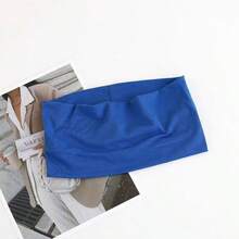 1条/13条装新款宽版女士9.45英寸头带，适合瑜伽、运动、骑行等多种场合，采用聚酯纤维材质，轻盈保暖透气，男女皆宜，春、夏、秋、冬四季皆可佩戴，是运动发带、跑步发饰、瑜伽头巾、运动吸汗带的理想之选。 - 彩色 - 查看 18