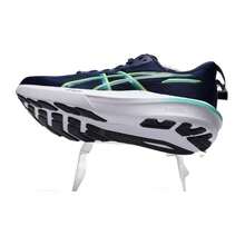 Asics 男士跑步鞋 GT-1000 14，轻便，适合日常锻炼和跑步，1011C077-401 - 深藍色/綠色 - 查看 6