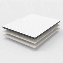 Comfortable Mattress H3, Medium Firmness, Oeko-Tex Certified, 7 Cm High, Made In China, 7-Zone Foam Padding, Effective Lumbar Support - 白色 - 查看 9