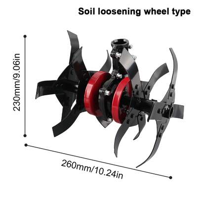 Multifunctional Grass Trimmer Blades Wheel High Efficiency Lawn Mower Accessory For Gardening Farming