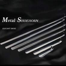 11,8" langer Metall Schuhanzieher 1 Stück Schuhanzieher mit langem Griff, Camping Ausrüstung, Schlafzimmer Accessoires, Hilfsmittel für Behinderte, Wohndekoration, Metall Schuhanzieher für Herren & Damen - 11,8" lange Schuhanzieher für Stiefel, Ostergeschenke - Verschiedenfarbig - Übersicht 5