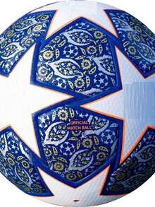 Super! Balon Futbol Soccer Estrellas Estambul Tamaño 5 - Morado - Ver 3