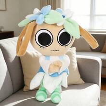 2026 New Dandy's World Designer Collaboration Plush Doll - Artistic Collection Level Doll Set, Christmas Party Decoration/Thanksgiving Warm Gift, High Quality Suede Material With Abstract Design,  Youth Social Sharing Item - Màu xanh chanh - Xem 1