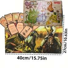 2-5 Player Strategic Board Game, Includes Game Board, 4 Infantry, 12 Cavalry, 8 Artillery Pieces Per Side (56 Risk Cards Total), Card Box, 5 Dice, And Game Guide - Multicolor - View 5