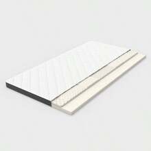 Comfortable Mattress H3, Medium Firmness, Oeko-Tex Certified, 7 Cm High, Made In China, 7-Zone Foam Padding, Effective Lumbar Support - 白色 - 查看 2