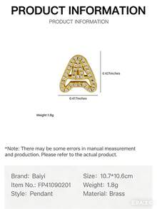 5pcs/1pc Gold And Silver Letter Beads, Used For Jewelry Making, 28 Styles Of Gold A-Z Letter Brass Bead Set, Including Gold And Silver Bracelets, Suitable For Bracelet Making Valentine's Day, Ramadan To Give To Friends - Multicolor - View 11