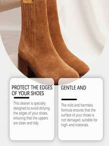 jakehoe Multi-Purpose Shoe Cleaner, Daily Cleaning For Sports Shoes Stains And Shoe Surface Care. It Is Specially Designed To Prevent Dirtying The Edges Of The Shoes, Ensuring A Clean And Tidy Shoe Surface. - Multicolor - View 9