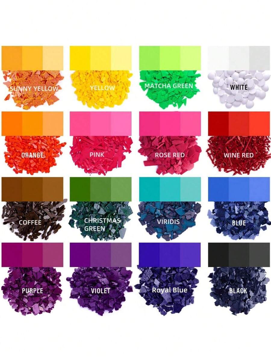 16 Colors Candle Dye - (5g Each) For Candle Making