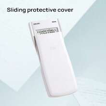 DELI La calculadora D82MS cuenta con teclas duraderas y sensibles, batería de larga duración y ahorro de energía, amplias funciones de cálculo y una gran pantalla de dos líneas. - Blanco - Ver 2