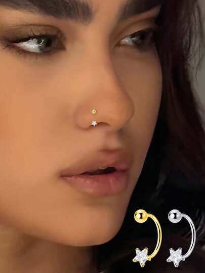 This S925 Sterling Silver Single Arc Navel Ring Features A Unique Concave Pendant And Eye-Catching Design, Making It The Perfect Choice For Daily Wear For Women, As Well As An Excellent Gift For Girlfriends, Mothers, And Sisters.