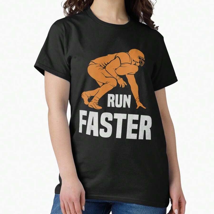 American Football Gift Classic T-Shirt_101010 (1) - Negro - Ver 1
