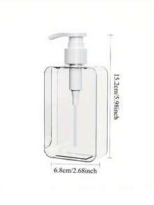 便携式分格瓶套装，方便的卸妆液小样空瓶，半圆形硅胶挤压分格瓶，适用于60毫升洗发水、化妆品、沐浴露等，旅行/上学/居家使用 - 彩色 - 查看 8