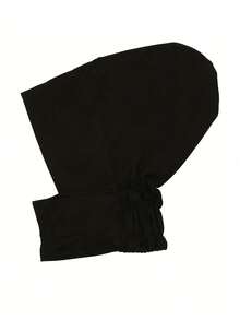 Elastic Solid Color Inner Cap Turban Head Wraps, Casual Underscarf Simple Hijab Bonnet Chemo Hats For Women - Color - View 6