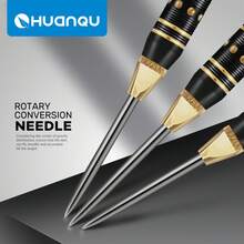 HUANQU 6 Stücke 40mm Kupfer Dartspitzen Ersatz, universelle langanhaltend Präzisions-Dart-Zubehörteile Ersatzteile - Verschiedenfarbig - Übersicht 9