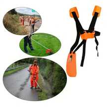 1 pieza arnés para cortasetos de jardín cortacésped - Naranja - Ver 3