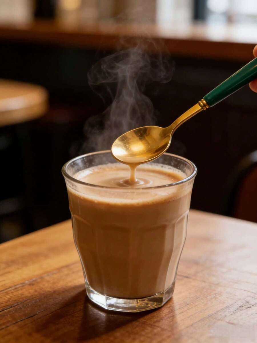 Juego de 4 piezas de cuchillo, tenedor, cuchara y tenedor de postre con mango verde esmeralda al estilo occidental - Verde - Ver 1