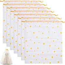 8pcs Shoe Storage Bags With Drawstring, Portable Travel Shoe Bags, Waterproof Shoe Bags, Drawstring Shoe Organizers, Unisex Travel Storage Drawstring Shoe Covers, Dust-Proof Packing Bags For Women, Essential For Travel, Cruise, Vacation,Shoe,Spring Summer Picks,Brides Maid Gifts,Room,Bedroom Decor,Beach,Travel,For Men,For Women,Vacation,Women's Day,Travel Essentials,Wedding Favours,Y2k,Bedroom,Car Accessories Women,Kitchen Decor,Beach,Summer,Vacation,Holiday,Travel Essential,Going Out Tops,Household Items - Multicolor - View 1