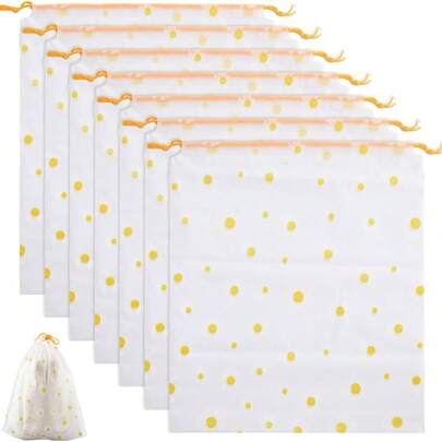 8 st skopåsar med dragsnöre, bärbara reseskopåsar, vattentäta skopåsar, skoorganisatörer med dragsnöre, unisex reseförvaring skoskydd med dragsnöre, dammtäta packpåsar för kvinnor, oumbärliga för resor, kryssningar, semester