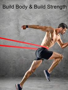 1pc Pull Up Assist Band, Resistance Band, Physical Therapy, Unisex Set, Body Stretching, Muscle Training, Exercise Fitness Band