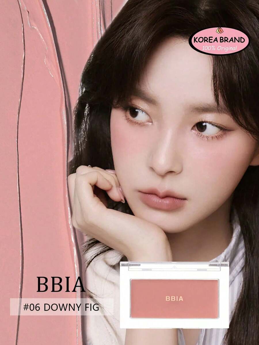 Bbia Downy Cheek Cream Blush06, 9 Colors, Creamy & Easy To Blend And Buildable, Hydrating Matte Finish, Highly Pigmented, Long-Lasting Lightweight For Natural Look, K-Beauty, Korea Makeup, Holiday Gift, Mother's Day Gift,3.5g/0.12oz - 06 DOWNY FIG - 查看 1