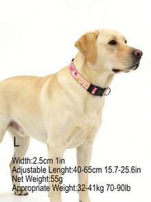 Bohemian Style Printed Adjustable Pet Collar, Suitable For Small, Medium And Large Dogs - Multicolor - View 22