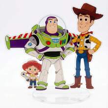 Disney Acrylic Character Figurine Set - Buzz Lightyear And Trixie, Collectible Display Decorations, Transparent Crystal Design, Suitable For Children And Adults, Office Desk Home Decor - Multicolor - View 8