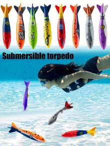 Colorful Diving Rings, Fun Underwater Pool Toys, Suitable For Diving Training And Salvage, Orange, Green, Blue, Yellow, Swimming Pool Toys, Pool Accessories, Pool Party - Multicolor - View 11