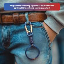 Carsun 钛合金伸缩汽车钥匙扣，简约个性钥匙扣，男女皆宜 - A - 查看 6