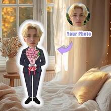 Customized 3D Print Shape Shifting Pillow - Personalized Military Design, Interesting Gift For Friends And Family, Soft Knitted Fabric, Mixed Color - Upload Pictures to Customize Pillows - View 8