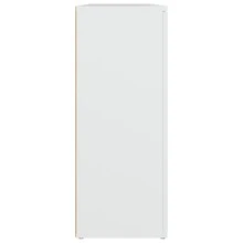 Villeneuve Aparador de madera contrachapada blanco 91x29,5x75 cm - Blanco - Ver 6