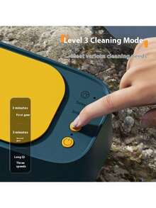 Ultrasonic Cleaning Machine Mini High-Frequency Vibration Cleaning Adjustable Glasses Jewelry Pacifier Timed Cleaning Tool,500mAh - Multicolor - View 9