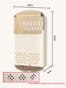 新款多功能厨房筷子架，壁挂式餐具沥水架，餐具收纳盒 - 彩色 - 查看 11